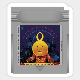 Head Hunters Game Cartridge Sticker